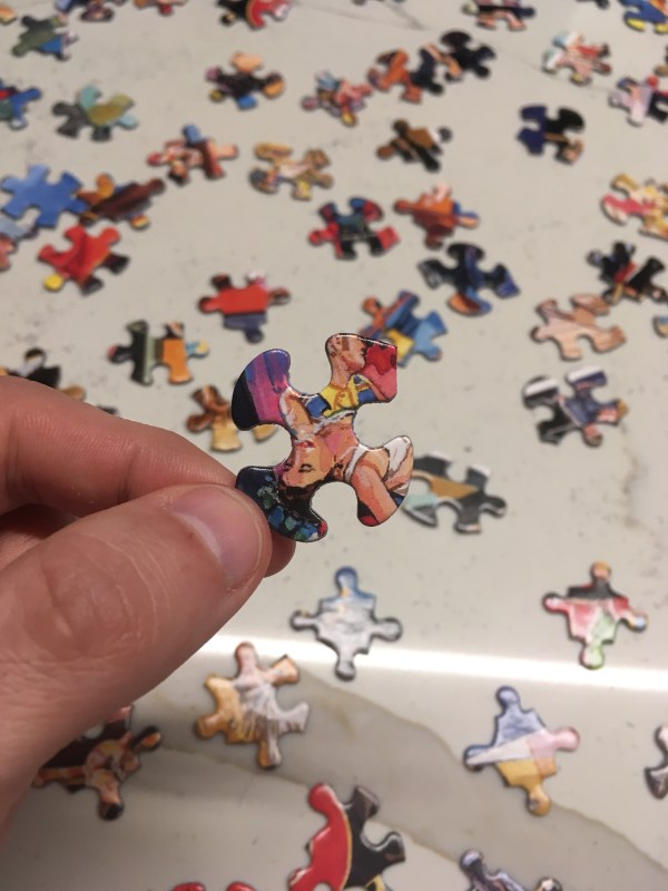 Una pieza del puzle de La pequeña tienda de los horrores