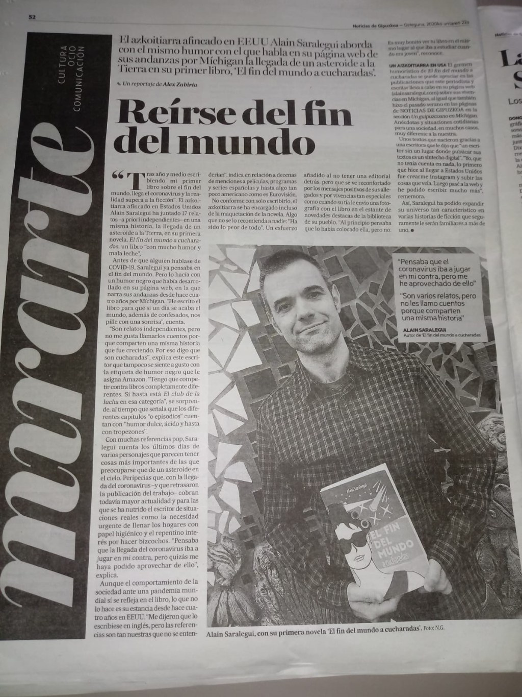 Capítulo 8: El fin del mundo a&nbsp;cucharadas