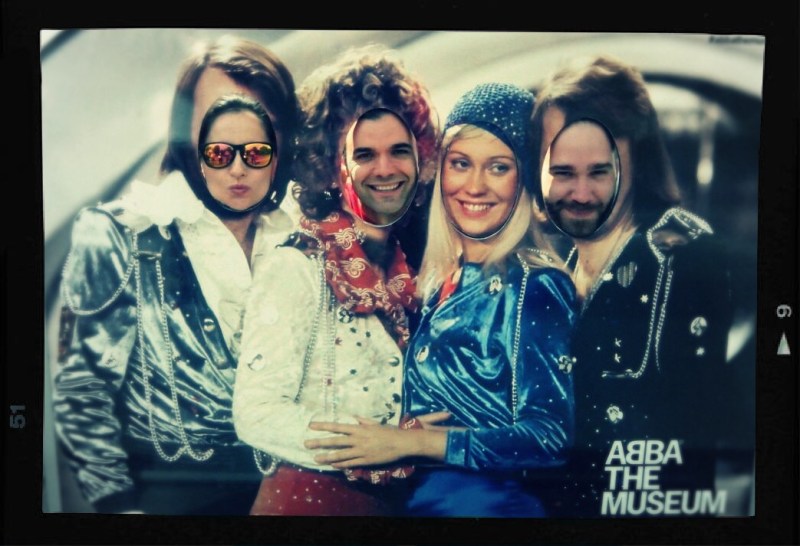 Cartel del museo de Abba